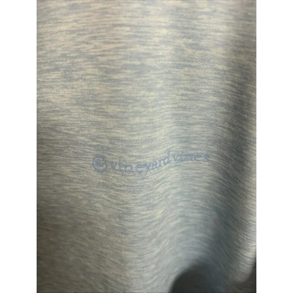 Vineyard Vines Men’s XL Blue Performance Long Sleeve Tee | Casual Comfort - Picture 3 of 5